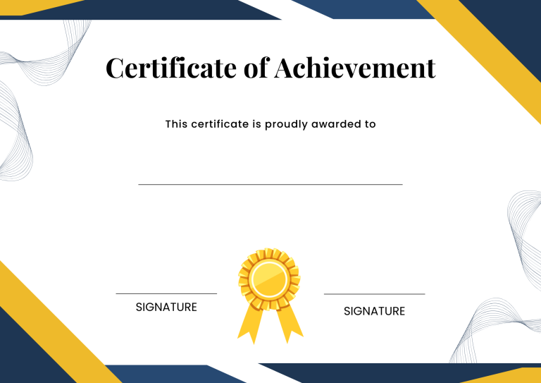 certificates